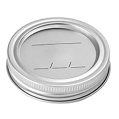 Homepointe X100372 Canning Jar Lids & Bands, Wide Mouth, 12-Pk. - Quantity 12