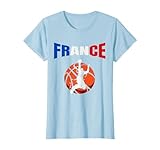 tee shirt equipe de france foot femme Cadeau parfait : idéal pour les amateurs de basket-ball et les supporters du sport. Faites partie de quelque chose de plus grand en soutenant les athlètes et le sport à travers le monde.
