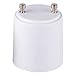 Newhouse Lighting GU24 to E26 (Pin Base) to Standard Light Bulb Socket Adapter, 1-Pack