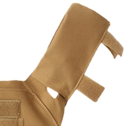Chaleco de placa MOLLE ajustable con camuflaje para evitar la fatiga en combate 7