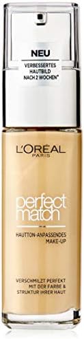 L'Oréal Paris Perfect Match Make-up 8.5.N Pecan, płynny makijaż, dopasowuje się do odcienia skóry, pielęgnuje skórę z kwasem hialuronowym i aloesem