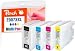 Produktbild Peach PI200-583 Schwarz, Cyan, Magenta, Gelb 270 ml 120 ml