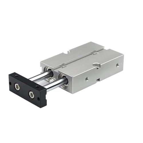 Cilindro de aire TN de aleación de aluminio y doble vástago con carrera de 16mm