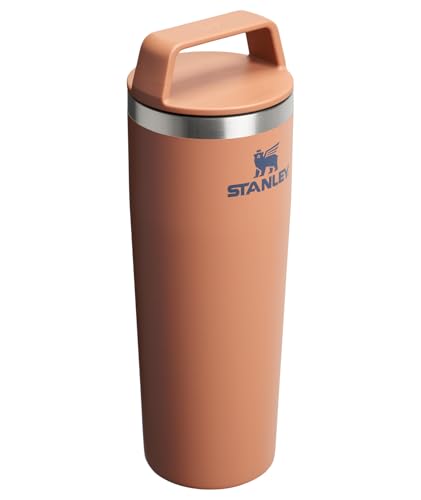 Image of STANLEY Cafe To Go Travel Mug 20 oz | Leakproof Two-Part Drink Through Lid | Tumbler Cup for Coffee, Tea and Drinks | Insulated Stainless Steel Coffee Mug | BPA-Free | Toast