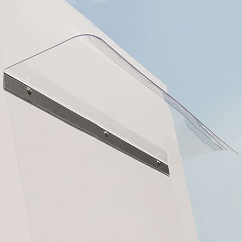 Auvent extérieur étanche moderne en polycarbonate pour façade - 2