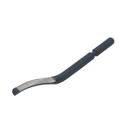 Hand Metal Deburring Tool Nb1100 Handle + 10 Pcs Bs1010 Rotary Deburr Blades, Burr Remover Hand Tool For Wood/Plastic/Aluminum/Copper And Steel #TOP3