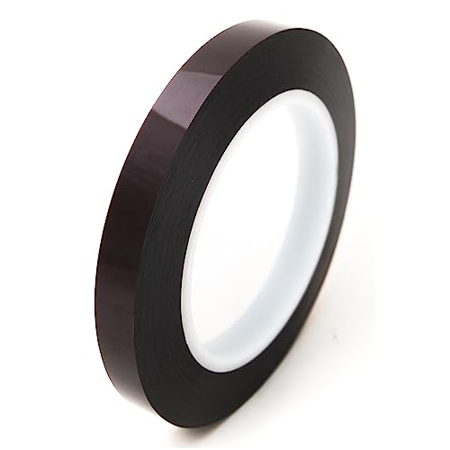 Image of Bertech High-Temperature Kapton Tape, 5 Mil Thick, 9 /16 Inch x 36 Yards - UL Recognized
