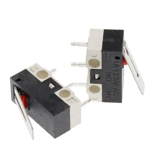 Interrupteur à levier à charnière AC 125V micro-rupteur pour circuit imprimé, pack de 20 - 2