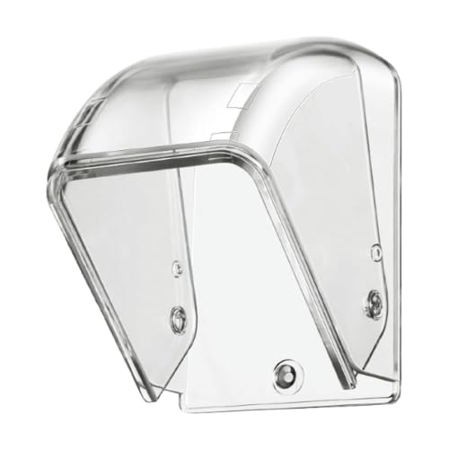Image of Rain Proof and Dust Proof Door Bell Switch Cover, Out Door Bell Switch Plastic Cover IS55 Switch Board Cover, Electric Power Supply Protectorate or Shock Free Switch Cover