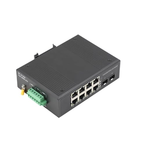Commutateur géré Gigabit POE pour réseau de vidéosurveillance et liaison fibre SFP