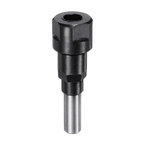 Image of sourcing map 12mm to 12mm Router Collet Extension Rod Chuck Converter Adapter Holder for CNC Engraving Woodworking Milling