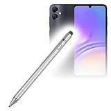 BoxWave Stylus Pen Compatible with Samsung Galaxy A06 - AccuPoint Active Stylus, Electronic Stylus with Ultra Fine Tip - Metallic Silver