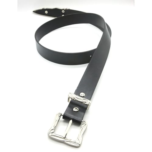 Western Belts For Women Vintage Floral Engraved Belt Cowgirl Waist Belt For Pants Jeans Dress Leather Buckle Belt Strap Weste4