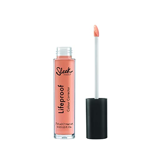 Sleek MakeUP Lifeproof Colour Corrector, Peach, 7.4ml (Packing May vary).