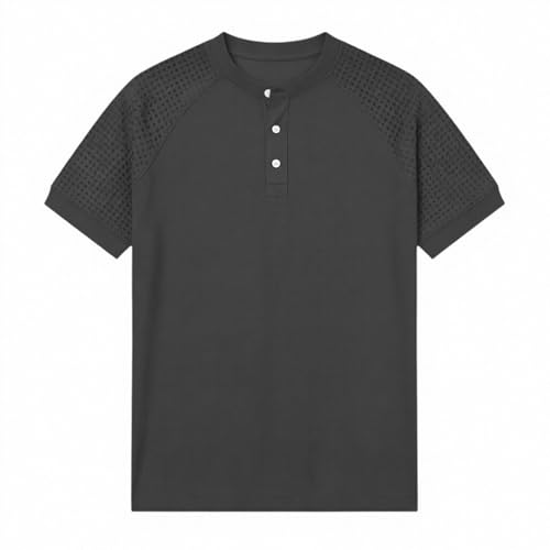 T-shirt en coton col rond pour homme, le haut basique indispensable au quotidien