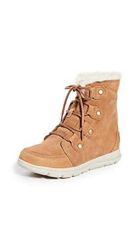 Sorel Explorer Joan, Botas para Nieve Mujer, Marrón (Camel Brown, Ancient Fossil), 39.5 EU