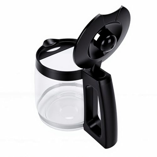 Jarra de café de vidrio de borosilicato de alta resistencia para cafeteras de 12 tazas 8