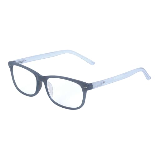 Image of AEC Trends2 Unisex Reading Glasses Power Contemporary Full Rim Stylish Plastic Frame Eyeglasses Dual-Tone Design with Hard Cover Case for Men and Women