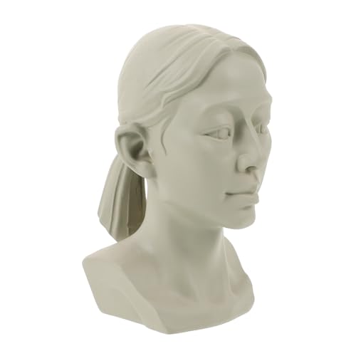 MAGICLULU 素描用膏小胸像デッサン模型 軽量コンパクト装飾品 美術生スケッチ教具 インテリア置物