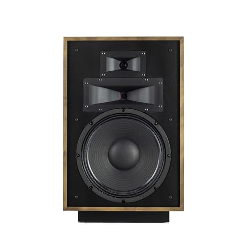 Image of Klipsch Heresy IV Heritage Premium Floorstanding Horn-Loaded Speakers in American Walnut - Pair