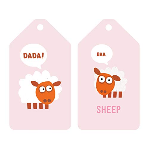 Mudpuppy Jimmy Fallon Your Baby's First Word Will Be Dada Flash Cards (First Words Flash Cards, For Toddlers, Baby Flash Cards), Multicolor, 1 Ea #TOP2