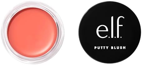 e.l.f. Putty Blush, Creamy & Ultra Pigmented Formula, Lightweight, Buildable Formula, Infused with Argan Oil & Vitamin E, Vegan & Cruelty-Free, Turks and Caicos