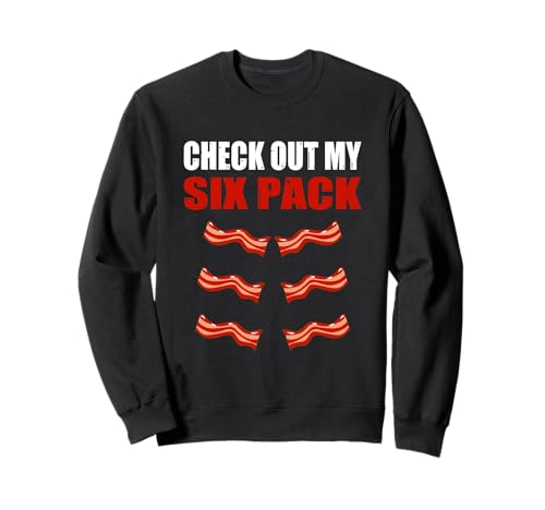 Check Out My Six Pack Funny Bacon Gymer �{�f�B�[�r���f�B���O �g���[�i�[