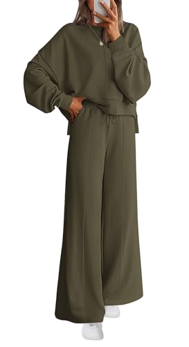 BTFBM Women Fall Fashion 2025 2 Piece Outfits Sweatsuit Set Jogger Sweatpants Matching Lounge Sets Airport Tracksuit