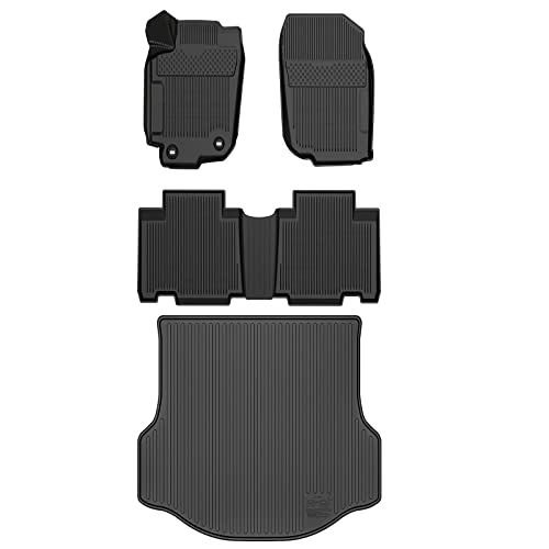 Floor Mats Cargo Mats Compatible With 2013-2018 Rav4 Medesasi Tpe Rubber All-Weather Guard Heavy Duty Floor Mats Liners #TOP4