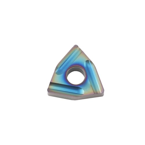 LINZUAN Slotting and roughing Cutting Blade 10pcs WNMG080408R-C Colorful high Hardness Hard Alloy quenched Steel Blade