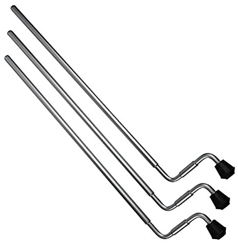 DW DWSMFLT27ALSC 27-Inch Aluminium Tom Legs, 3 Pack