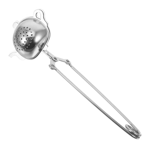 IMIKEYA Infuseur À Thé À Long Manche Feuilles Mobiles Infuseur À Thé Cuillère Filtre À Thé Passoire Pour Feuilles De Thé En Vrac Pince Boule De Thé Thé Filtre Pince