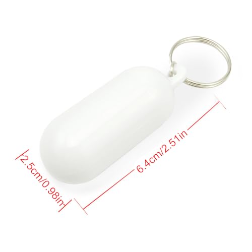 Llavero flotante - Llavero flotante de mar, llavero impermeable para barco | Accesorios duraderos para deportes acuáticos, dispositivo de flotador de seguridad brillante, llave universal de canoa para - imagen 5