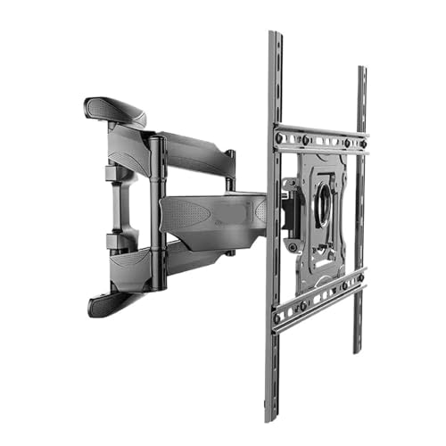 Support TV pivotant 100 lb avec 6 bras articulés et cache-câbles - 3