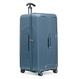 Traveler's Choice Ultimax II Polycarbonate Hardside Luggage with Spinner Wheels, Teal, 31-Inch Large Trunk