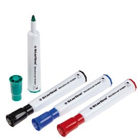 Starline - Marcatore Per Lavagne Nero P.Tonda 2Mm St [Conf 12 Pz