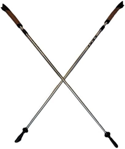 LEKI Nordic Walking Energy Titanium I Adjustable Walking Poles 100-125cm