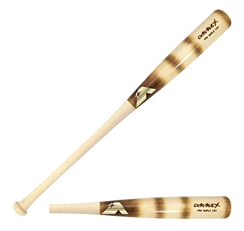 Annex Model 243 Maple Wood Baseball Bat (Natural Handle/Striped Barrel, 32-Inch/31-Ounce)