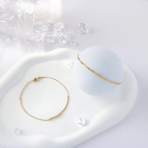 Image of JoycuFF Inspirational ๐ ๐ผ๐ฟ๐๐ฒ ๐๐ผ๐ฑ๐ฒ ๐๐ฟ๐ฎ๐ฐ๐ฒ๐น๐ฒ๐๐ ๐ณ๐ผ๐ฟ ๐ช๐ผ๐บ๐ฒ๐ป Gold Silver Stainless Steel Beads Bracelets Encouragement Birthday Gifts for Her Daughter Sister Mom Best Friend
