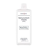 ✓ EFFIZIENTE WIRKSTOFFE: Zusammensetzung pro 100 g Flüssigkonzentrat Natriumchlorit Lösung 25%