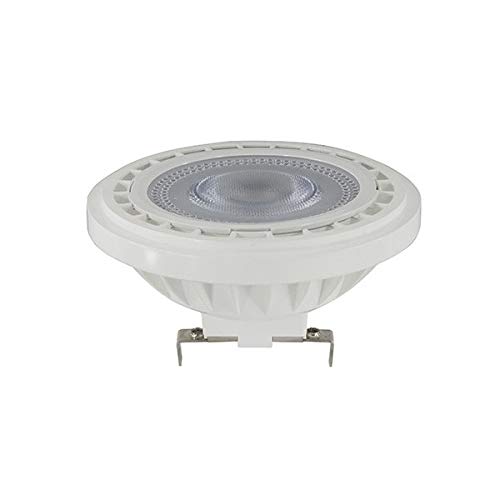 Bombilla AR111 LED G53 15W luz blanca cálida 3000K 1150Lm A+