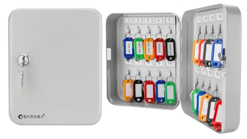 Barska 20 Position Key Cabinet with Key Lock Wall Mounted