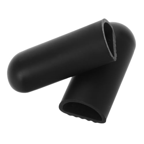 ARTSEWPLY 2個電動スクーター用滑り止めシリコン脚?保護カバー 耐久性伸縮性素材 静止安定性向上 ブラック