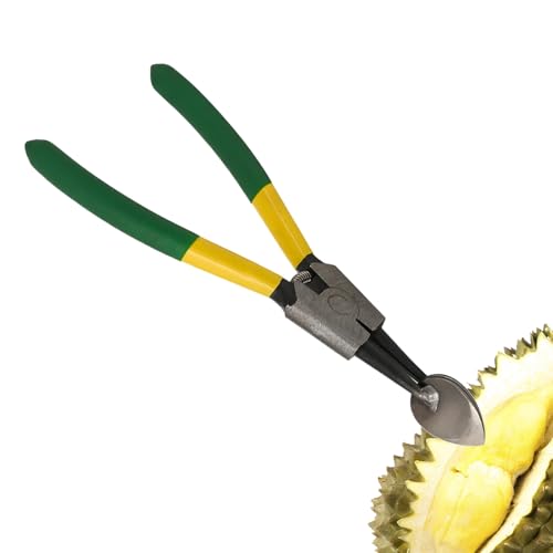 Fruchtöffner, robuster Edelstahl – Spezialwerkzeug Durian | Multifunktions-Gemüseschneider für Küche, Haus und Familiengeschenk