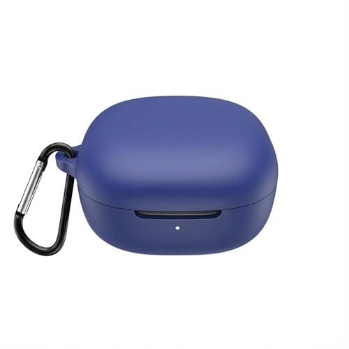 ROVIAL �Ή� Xiaomi Redmi Buds 6 Play �P�[�X �t��V���R���� �S�ʕی� �����h�~ �L�Y�h�~ �ϏՌ� �h�o �y�� �����[�d�\ LED�� �J���r�i�t��(�u���[)