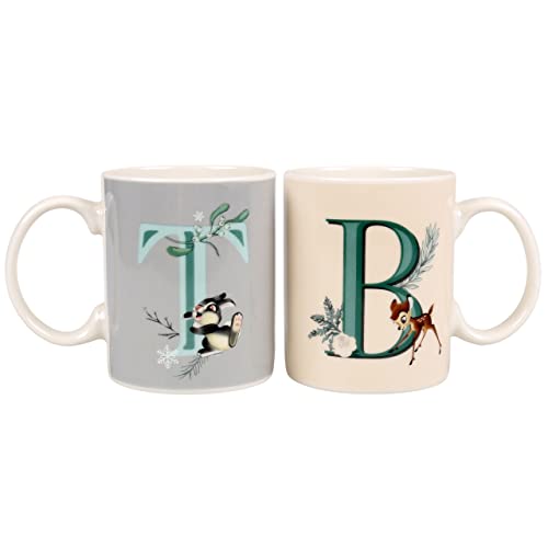 Bambi y Tambor Disney 2x tazas de pareja, juego de tazas de regalo
