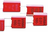 Radiale Ausführung WIMA Folienkondensator, 220 pF, 100 V-, radial, RM 5, FKP2D002201D00JSSD