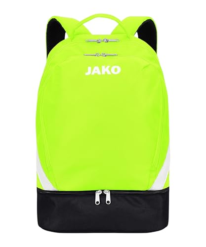 JAKO Rucksack Iconic 1814 Neongrün/Schwarz One Size
