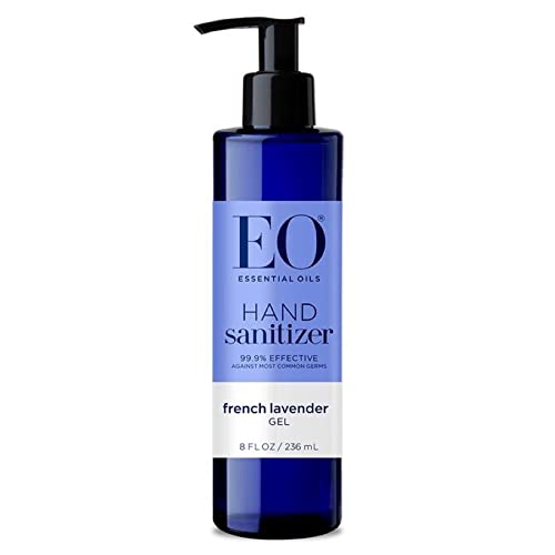 Eo Hand Sanitizer Gel, 8 Ounce (Pack Of 1), Lavender, Organic Plant-Based, Botanical Extracts #TOP5