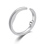 Acusnore Anti Snore Therapeutic Acupressure Stop Snoring Ring - Natural Sleep Aid for The Relief of Snoring, Sinus Issues, Comes Pouch (Small)